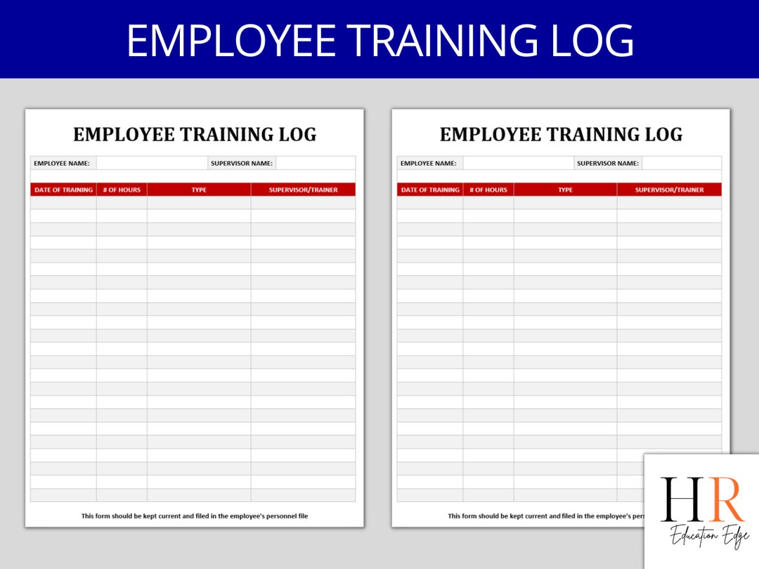 employee-training-log-simplistic-employee-training-tracker-hr-template-employment-document-human-resource-forms-hr-education-edge-etsy-sweden