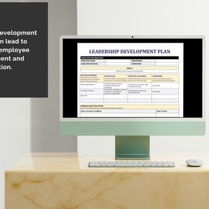 Leadership Development Plan Template: Employee Goals & Skills (word ...