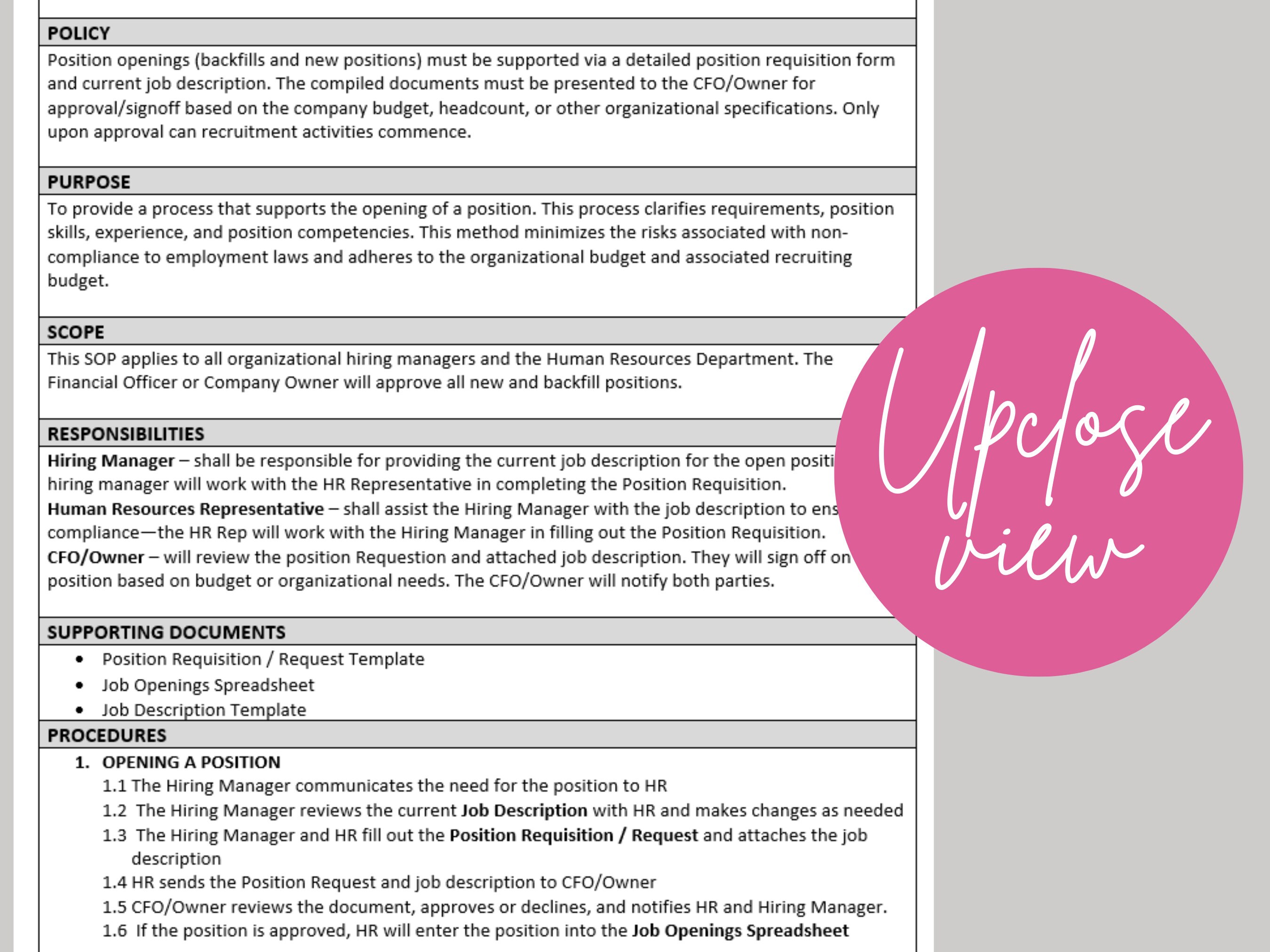 Sop Standard Operating Procedure Lean Six Sigma Partn vrogue.co