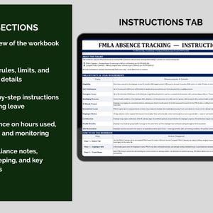 Fmla Pattern Absence Examples FMLA Absence Tracker Spreadsheet: Excel & Google Docs Templates for ...