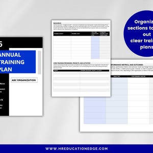 2026 HR Training Plan Template: Employee Development & Leadership ...