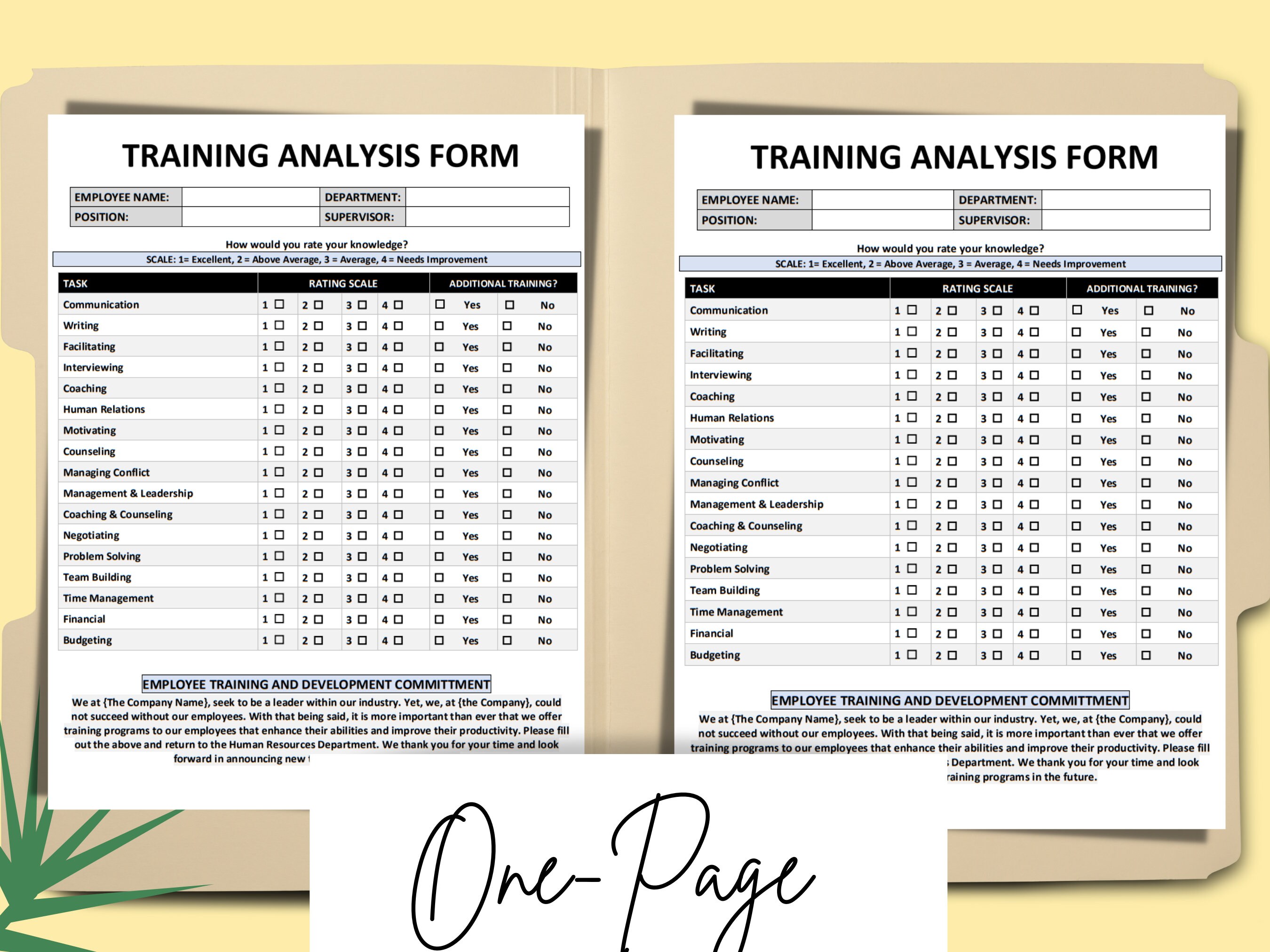 training-needs-analysis-template-editable-hr-form-employee-etsy