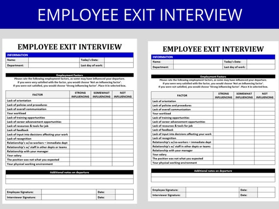 Employee Exit Interview: How & Why to Do It - Review of Optometric
