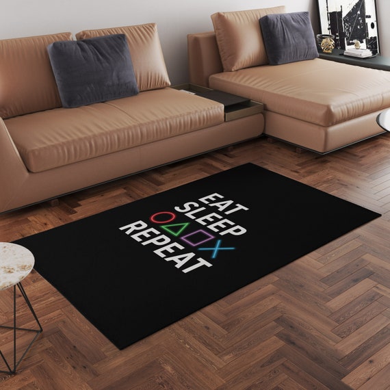 Gamer Rug Gamer Room Carpet Gamer Room Decor Gamer Room Etsy