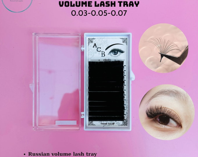 VOLUME LASH TRAY 0.03-0.05-0.07