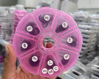 Mixed-Length 7D 6D 5D 4D 3D - 1000 fans (9mm-15mm) (8mm-13mm)