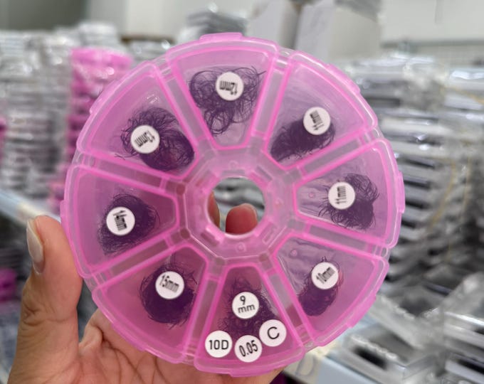 Mixed-Length 7D 6D 5D 4D 3D - 1000 fans (9mm-15mm) (8mm-13mm)
