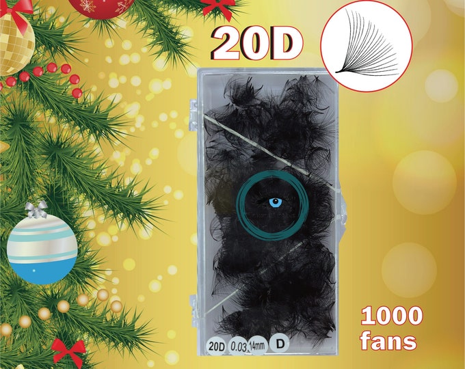 20D 0.03 Promade fans (1000 fans)