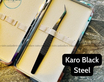 Fiber tip volume tweezers 45 DEGREE HHD, Volume Eyelash Extensions Tweezers, Nano Fiber Tip Eyelash Extensions Tweezers