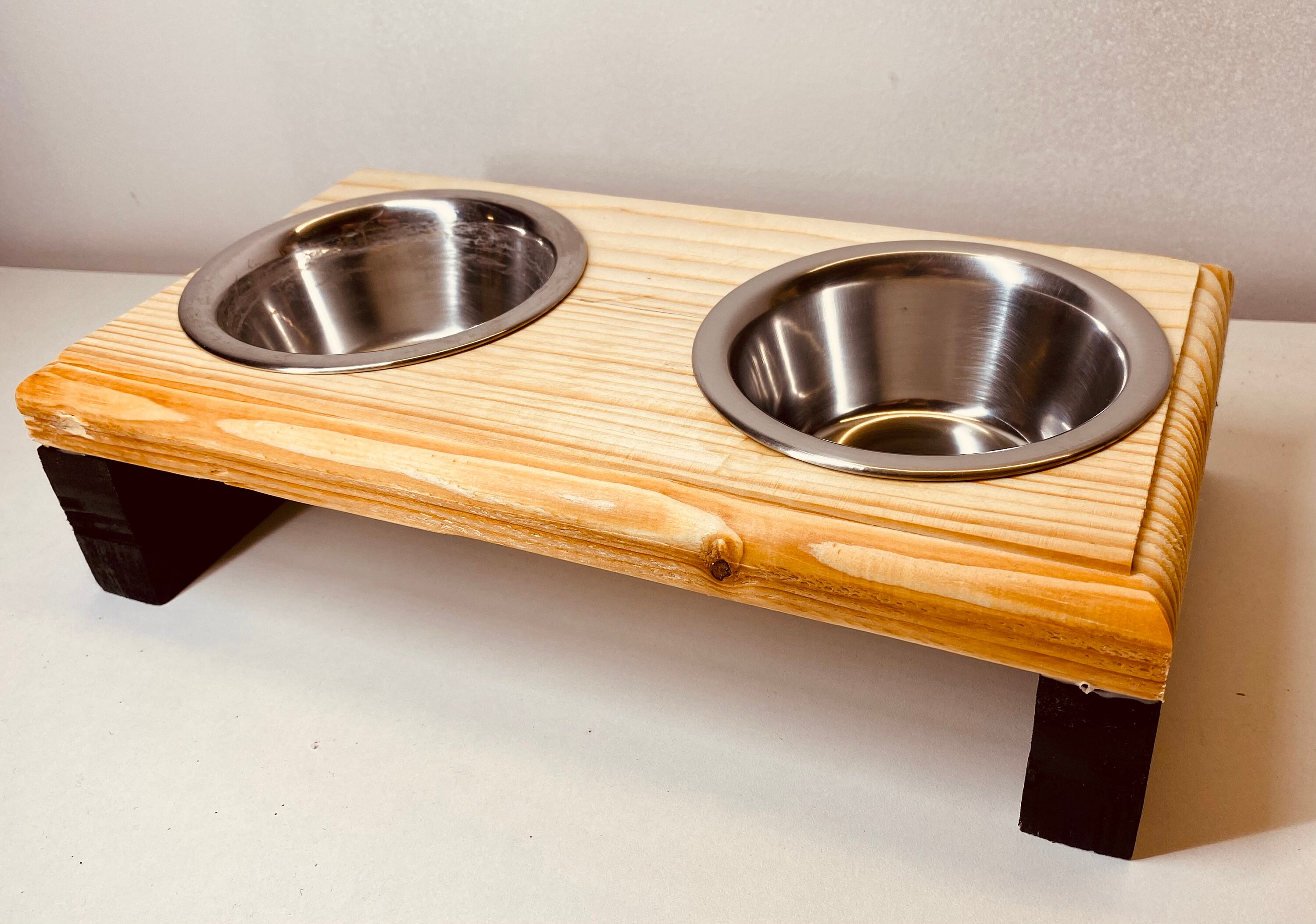 Mangeoire Gamelle Pour Chat 2 Emplacements