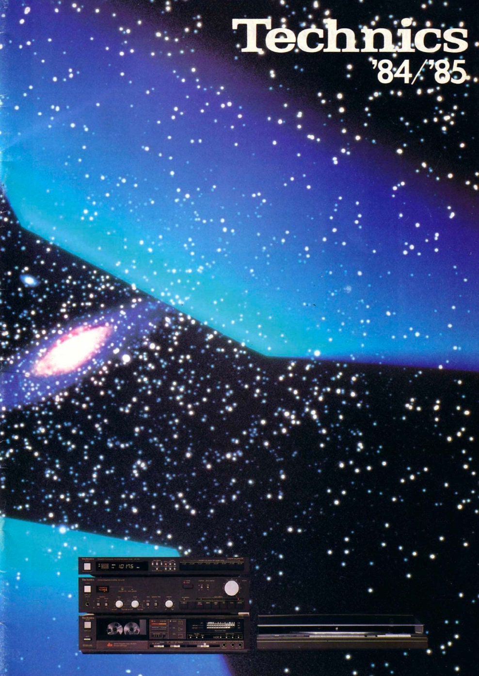 80s Technics Turntable Sales Catalog Audiophile Record Player Vintage