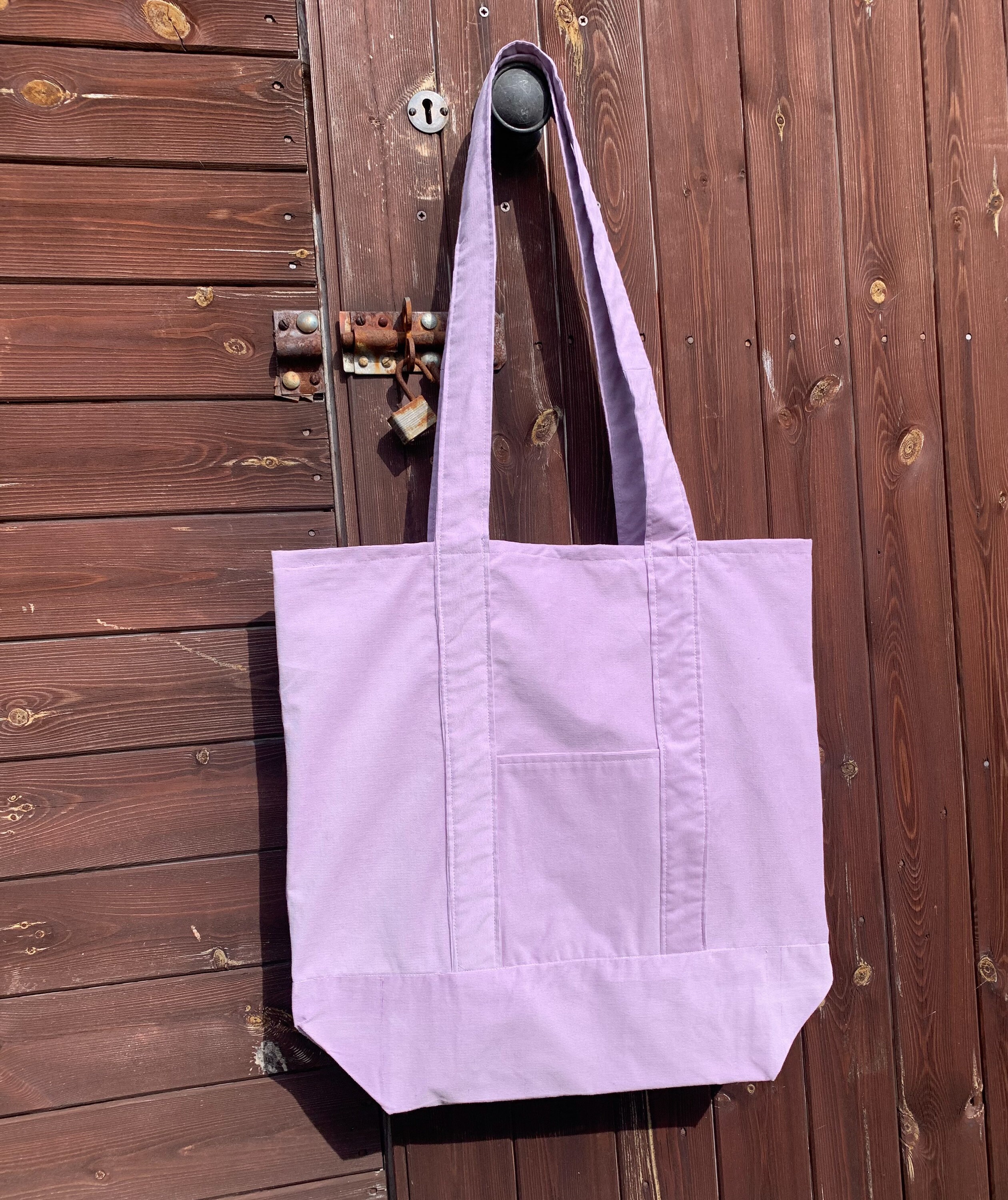 Lilac tote bag cheap