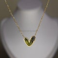 14K Gold A-Grade Certified Moldavites From Chlum, Czech Republic | 925 Sterling Silver, 18k Yellow/Rose Gold Plated | High Vibration Jewelry