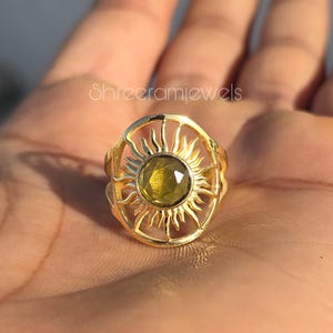 Anello in argento con moldavite naturale Anello in moldavite grezza Anello in moldavite curativa Anello in mateorite con moldavite autentica della Repubblica Ceca Anello in moldavite grezza