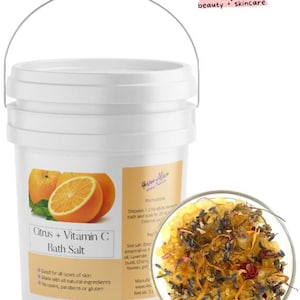 Bulk Aromatherapy Bath Salts: 8.5 lbs, Spa or Home Use