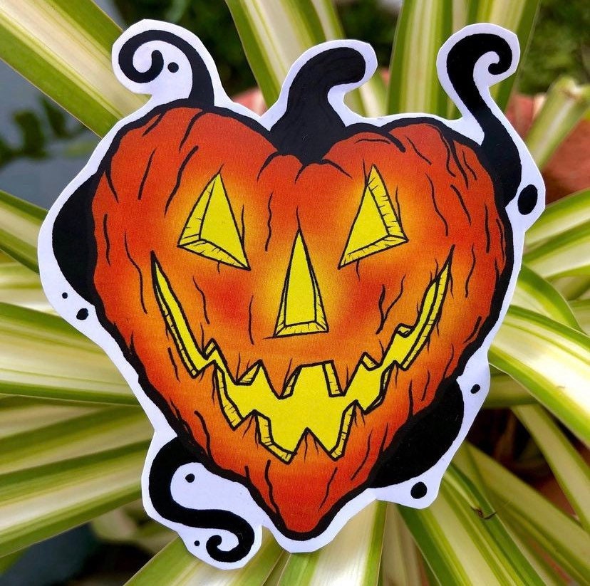 Kurkin Sticker Pumpkin Sticker - Etsy
