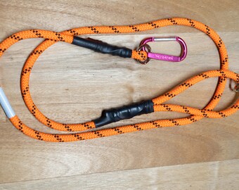 Dog Leash, Climbing Rope, Carabiner Clip, Goof for Medium to Large Dogs