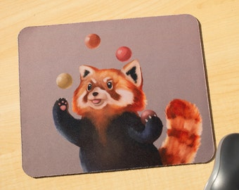 Red Panda Mouse Pad