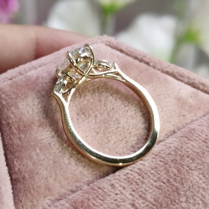 Antique Three Stone Ring Settings Etsy