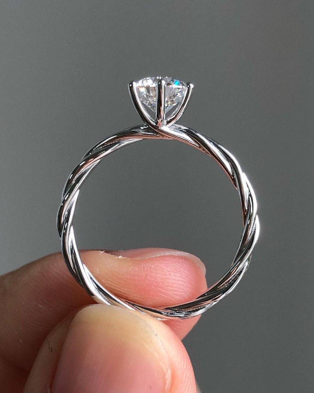 Moissanite engagement rings clearance deals