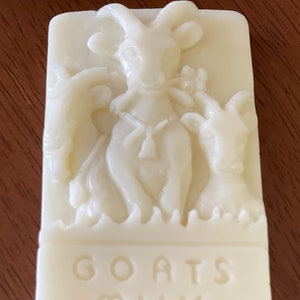 Made to order Goat milk Soap Bars.  Treat your skin with gentle and natural conditioning. Price includes shipping!  Cute Custom Mold!