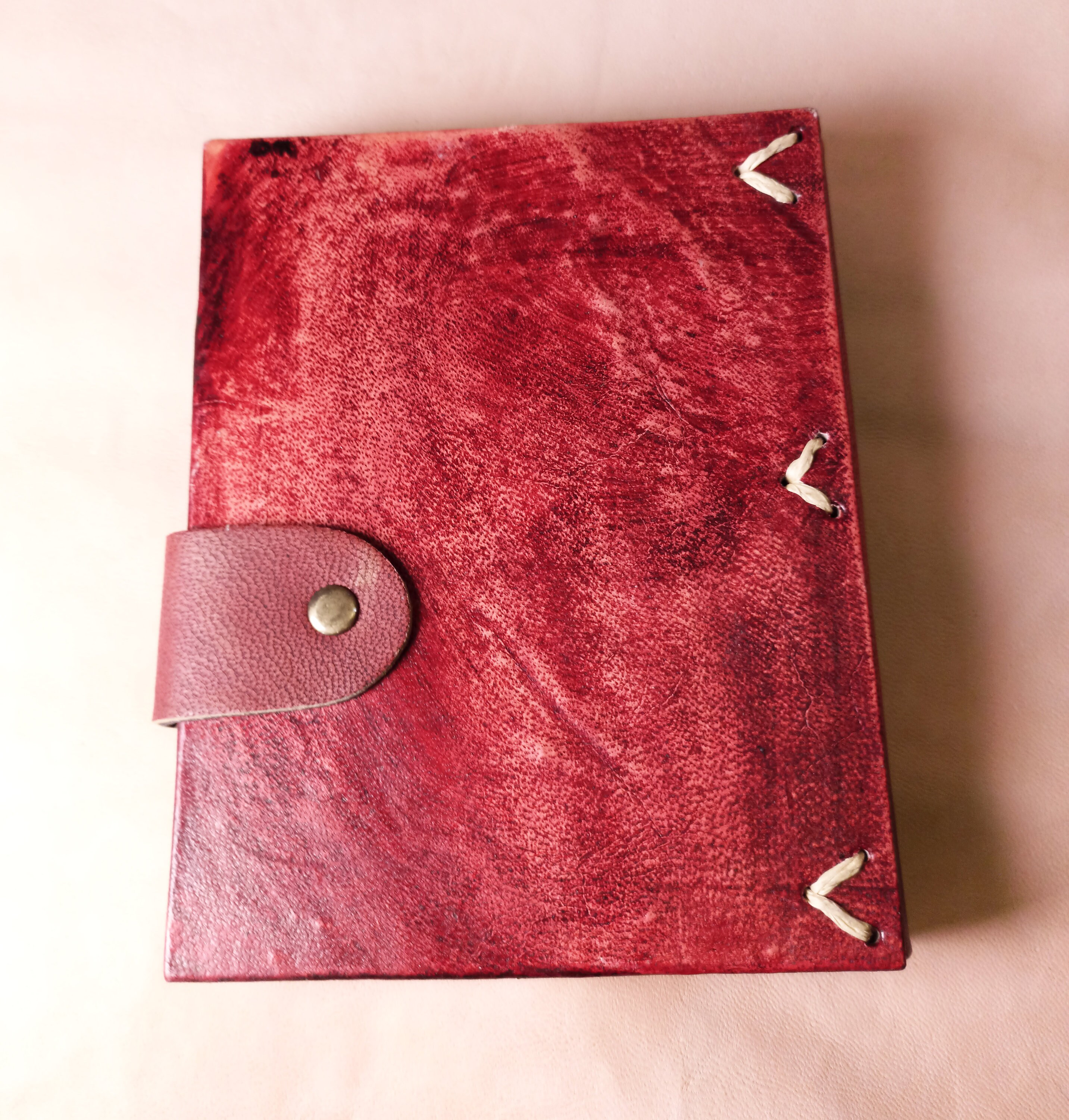Vellum Notebook Antique Paper Handmade Notebook Goat Etsy