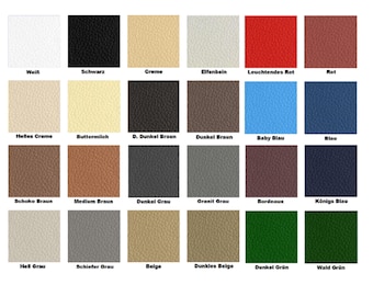 Furniture Clinic - LEATHER DYE - in 24 different standard colors - for dyeing all types of leather such as leather furniture, handbags, shoes, etc.