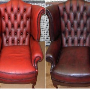 Furniture Clinic LEATHER COLOUR in 24 different standard colours to colour all types of leather such as leather furniture, handbags, shoes etc. image 4