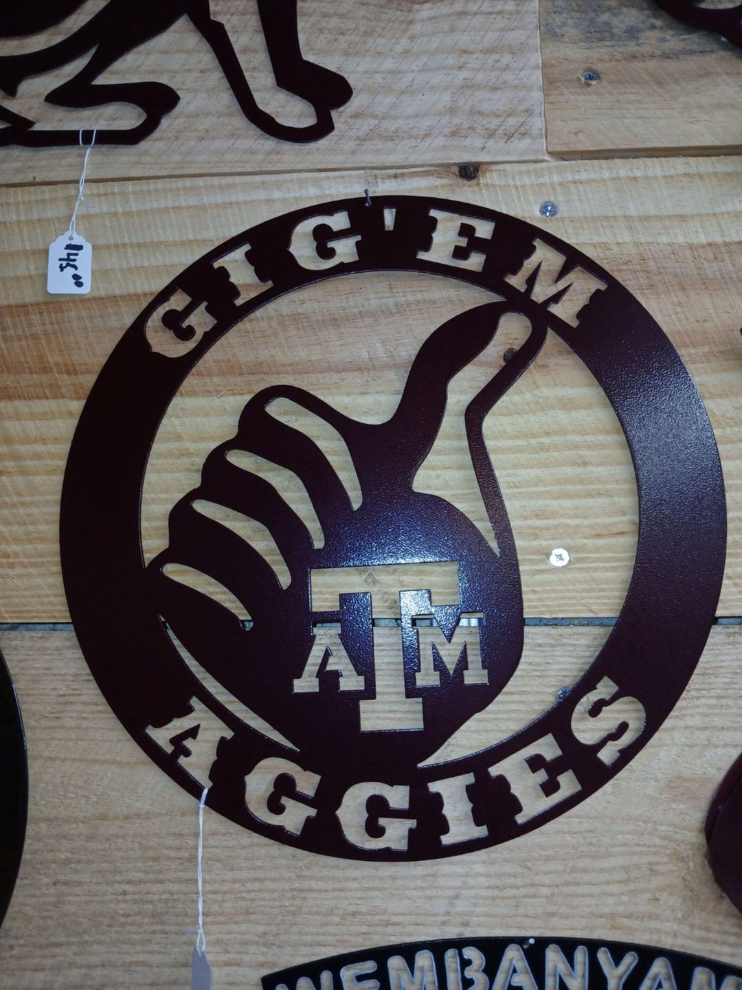 Metal Gig'em Aggies Sign 16” - Etsy