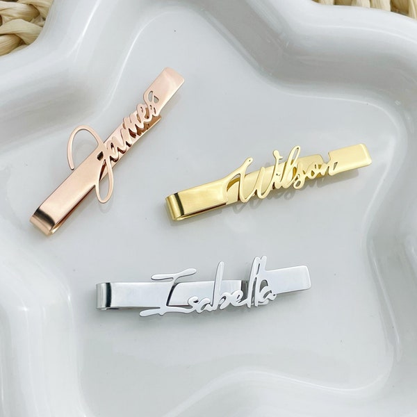 personalized tie pin