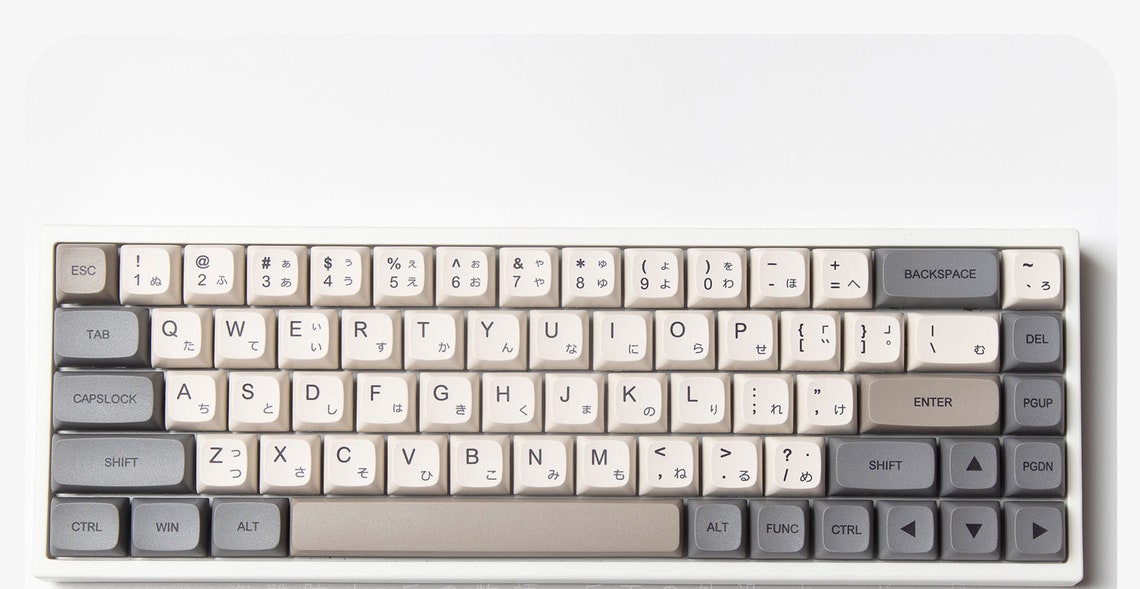 Japanese Retro Keycaps XDA Profile PBT Plastic 120 Etsy Canada