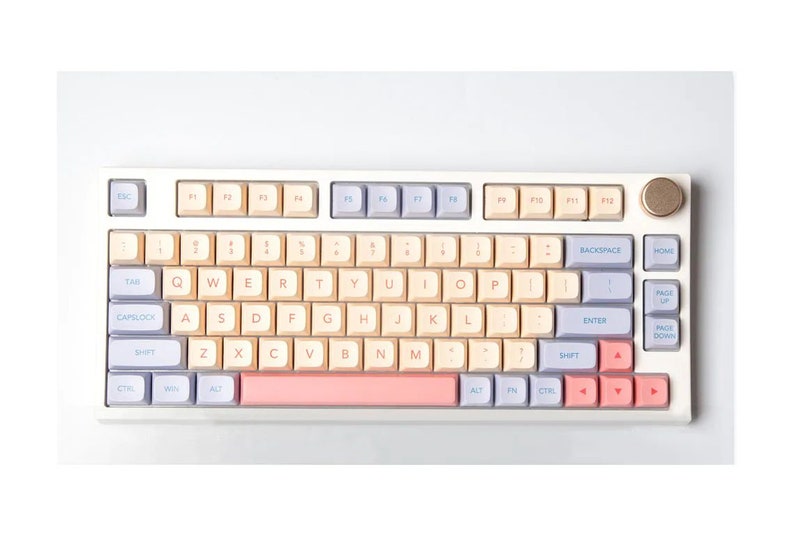 Cotton Candy Theme Keycaps132 PCS XDA Keycap Set Good Etsy