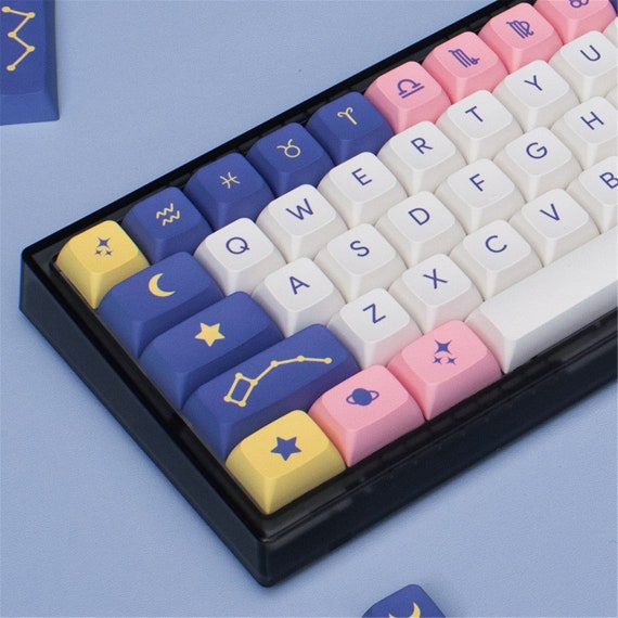 New Astrology Theme Keycaps-138 PCS, Cherry/xda Keycap, Good Shading  Effect, Keyboard Accessories, Keyboard Decoration, Custom Key Cap Set. 