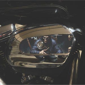 Reaper King Air Filter Cover Insert – Fits 2017–2025 Harley Touring Models