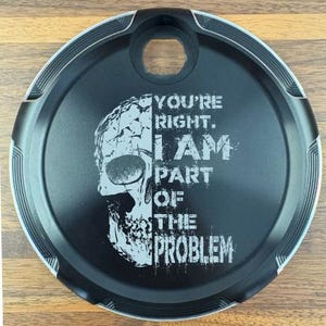 Custom Fuel Door for Harley Davidson 2008 and up Touring Models