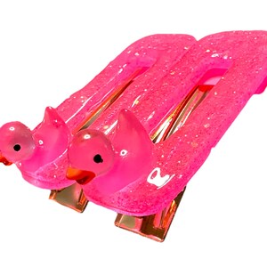 Cute Ducky hair clips/barrettes