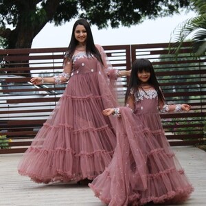 Mother Daughter Matching Dress Indian Etsy UK