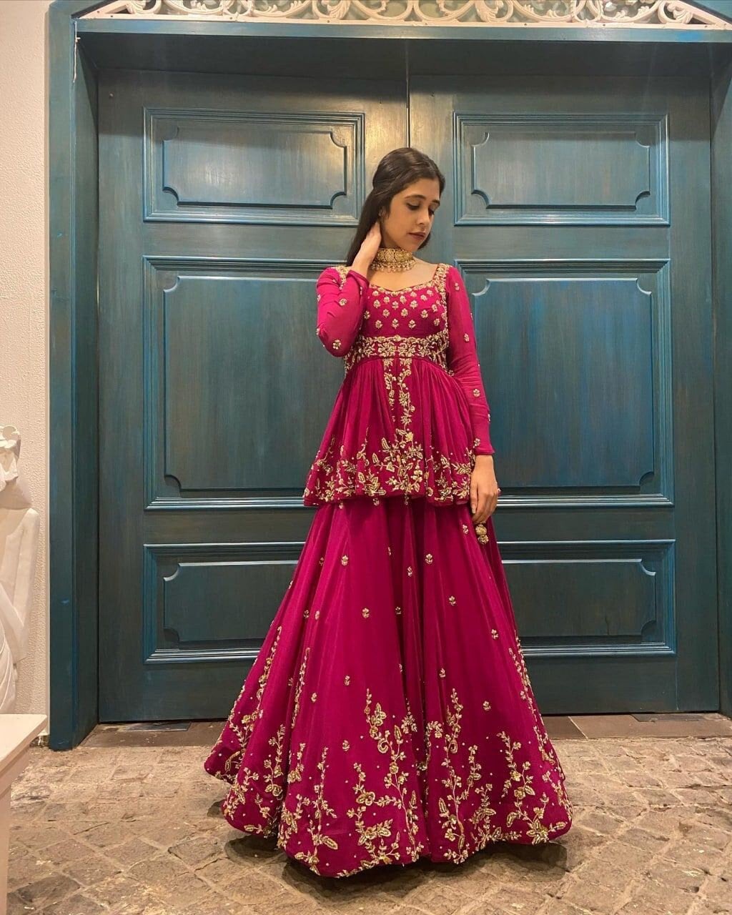 ONION PINK GOWN – POSHAK