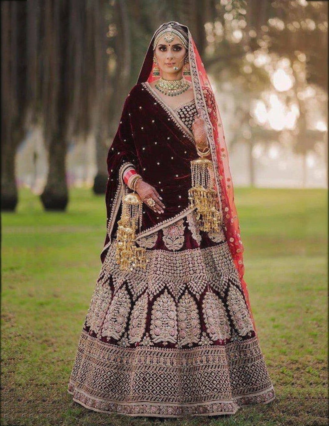 Buy Indian Bridal Wear-Wedding Bridal Maroon Dress-Indian Bridal Dress |  Indian bridal dress, Bridal lehenga red, Indian bridal lehenga