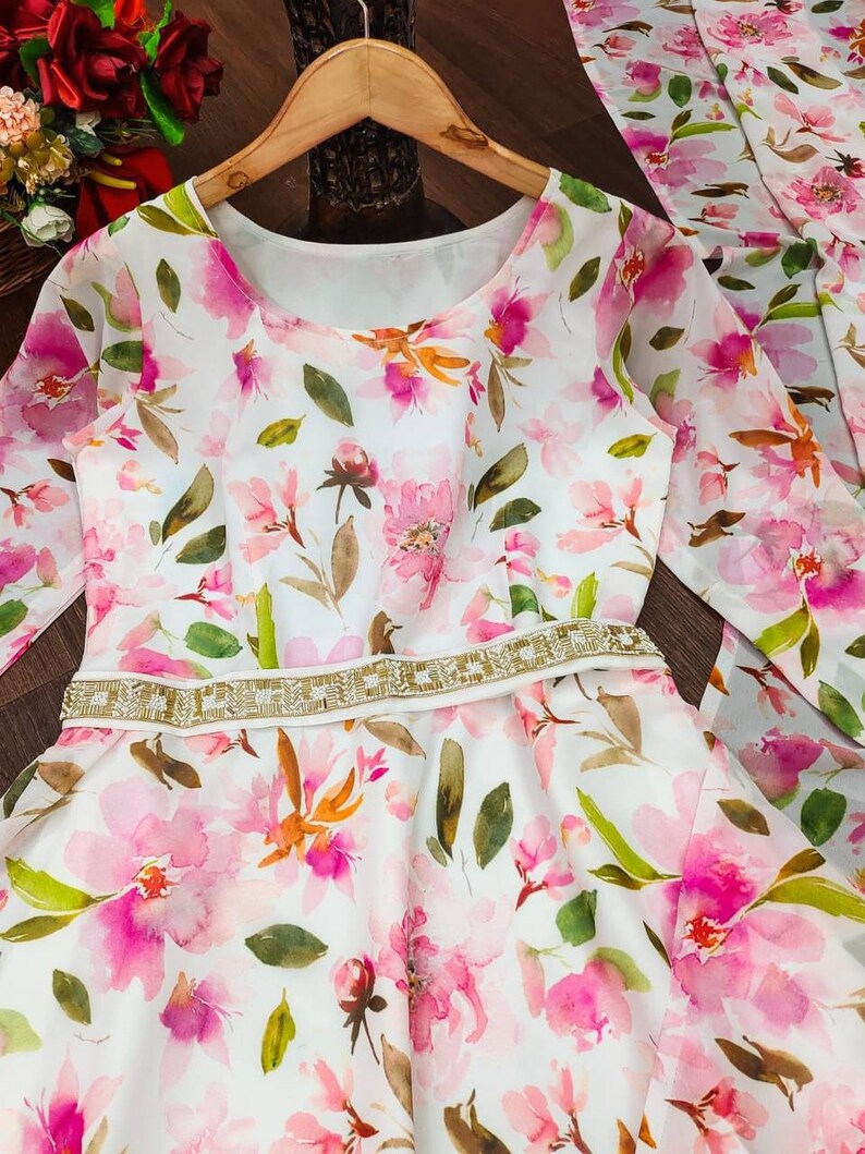 light pink night gown