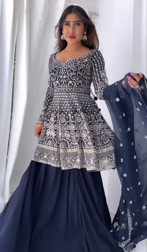 Gown lehenga shop suit