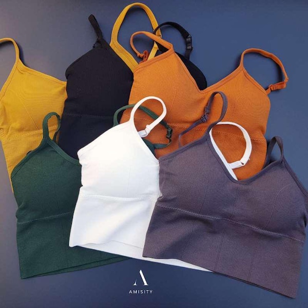 Seamless Yoga Sports Bra, Removable Padding, Non-Wired, Lower Back Cut, Excellent Quality, UK Trademark