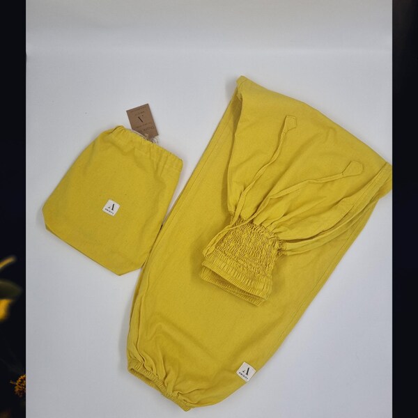 Cotton Baggy Yoga Pants, Harem Pants Women, High Waist Pants, Hippie Pants, Yoga Trousers, Hippy Baggy Pants, Boho Pants, Casual, Yellow