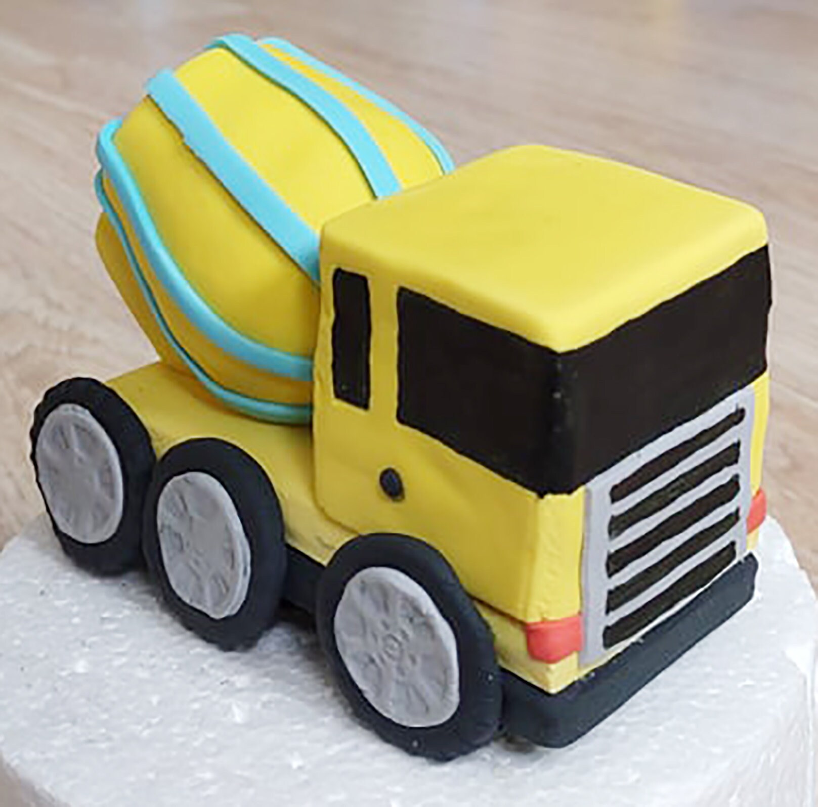 Edible Cement Mixer Truck Cake Topper. Etsy