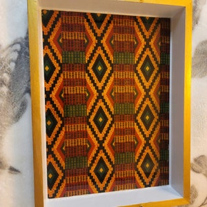 African decorative tray