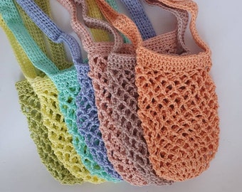 Crochet bottle holder - one colour option