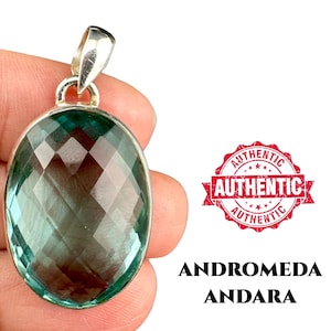ANDARA CRYSTAL NECKLACE  To Andromeda  First Aid For All Starseeds Get Downloads. Authentic Andara. Mt Shasta Spiritual Jewelry  #351