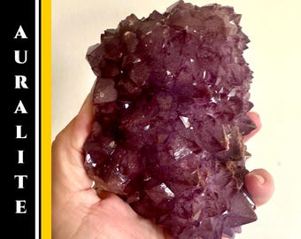 Auralite 23 Crystal Cluster Thunder Bay Canada 23 Minerals in One Collector Specimen #608