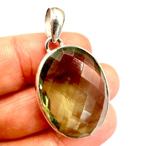 ANDARA CRYSTAL PENDANT Encoded to Sirius for Starseeds Authentic Andara. Silver Necklace Mt. Shasta. Lady Nellie Spiritual Jewelry  #1622