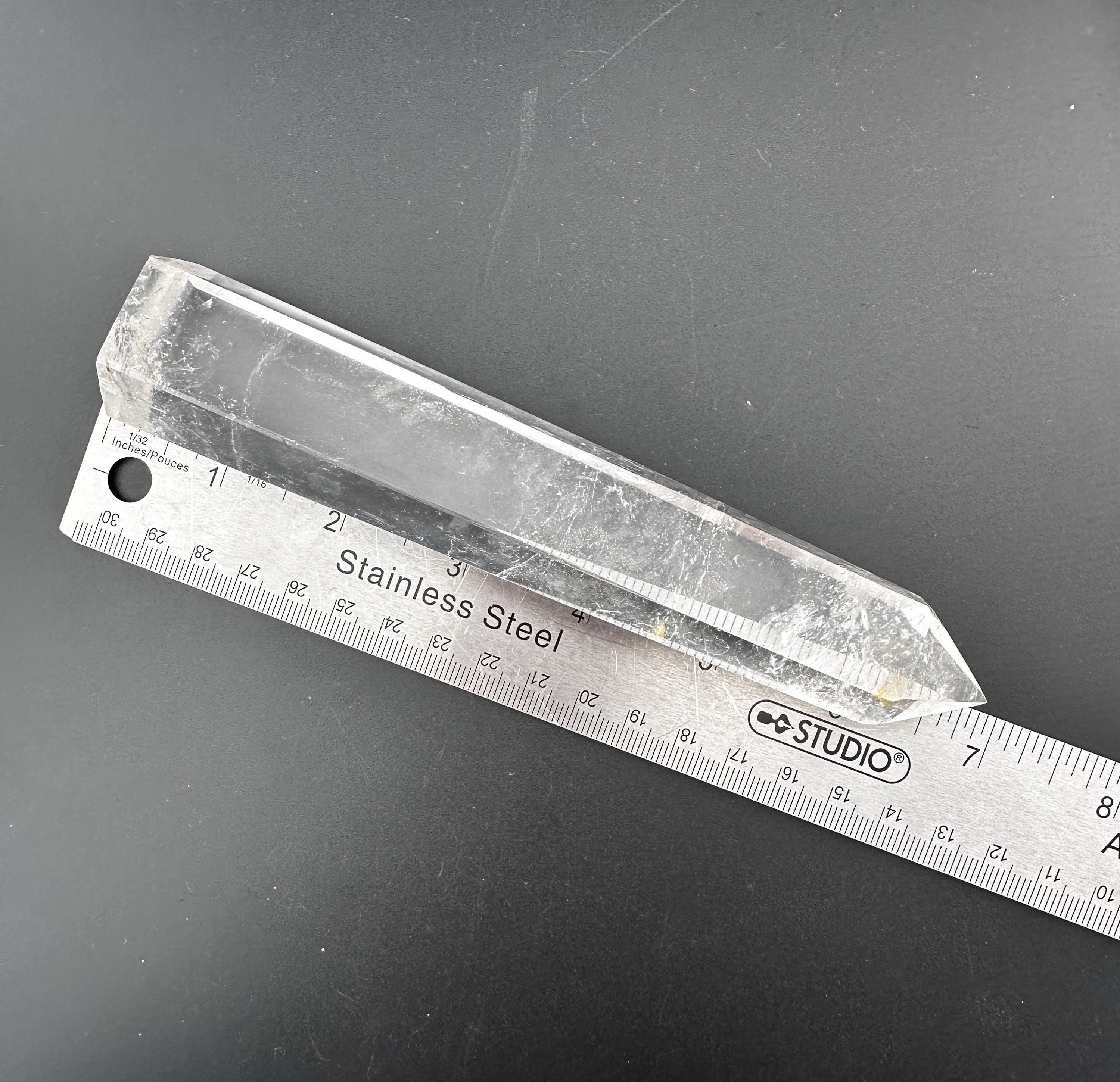 Clear Quartz Crystal Tower Encoded to Lyra for Starseeds. Self